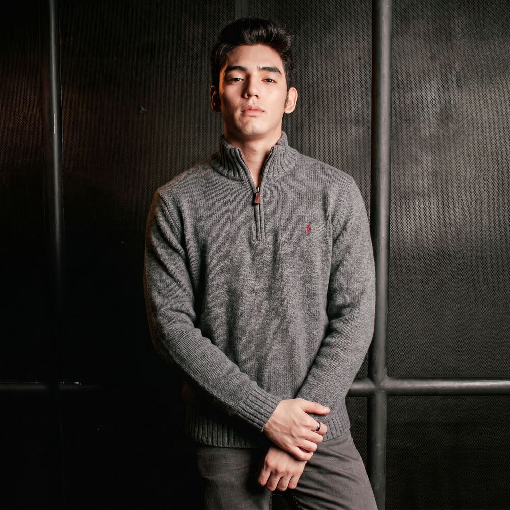 Polo Ralph Lauren Quarter-Zip Sweater Men's Medium Gray Cotton Jumper Pullover